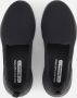 Skechers Go Walk Massage Fit Instappers zwart Dames - Thumbnail 4