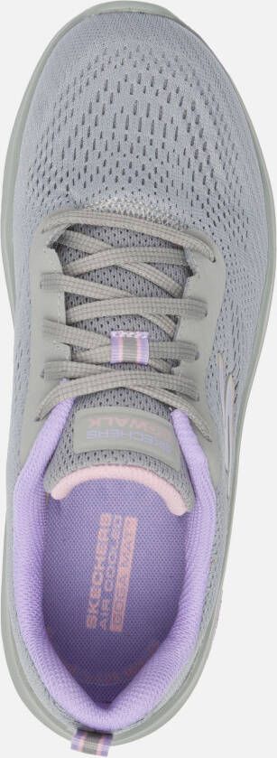 Skechers GOwalk Hyper Burst sneakers grijs Textiel