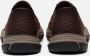 Skechers Bruin Leren Textiel Instapper met Comfortabel Voetbed Brown Heren - Thumbnail 15