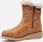 Skechers Keepsakes Wedge-Comfy Winter Dames Sneakers Chestnut - Thumbnail 6