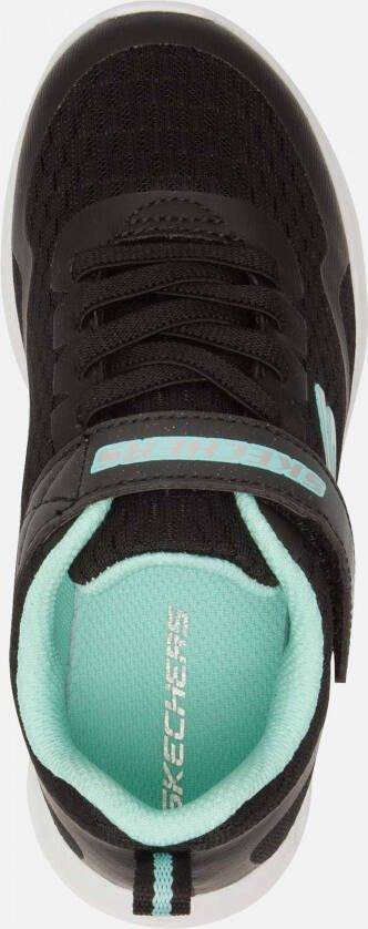 Skechers Microspec sneakers zwart Textiel