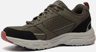 Skechers Oak Canyon sneakers groen Leer