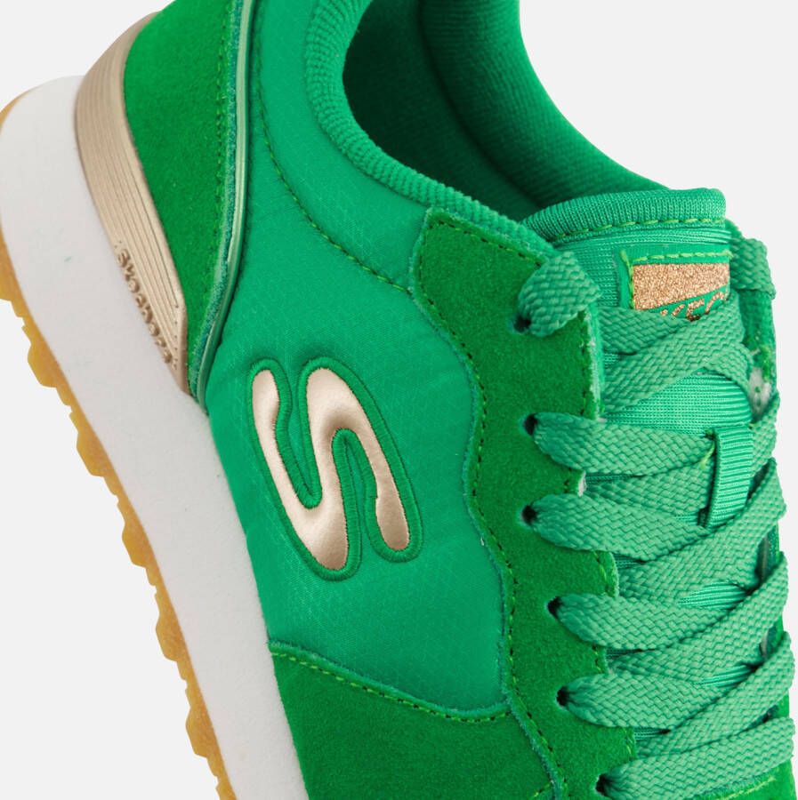 Skechers OG 85 Goldn Gurl Sneakers groen Textiel