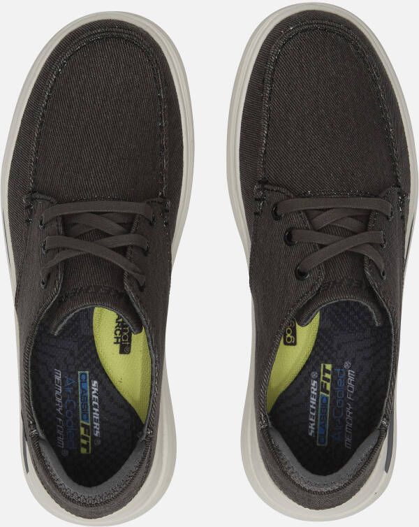 Skechers Proven Forenzo Sneakers zwart Textiel