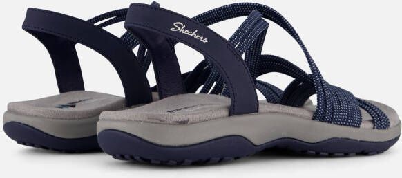 Skechers Reggae Sandalen blauw Textiel