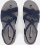 Skechers Reggae Slim Turn It Up Dames Sandalen Navy - Thumbnail 5