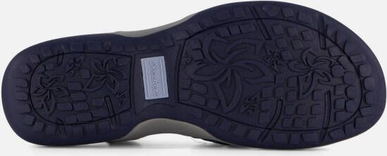 Skechers Reggae Sandalen blauw Textiel