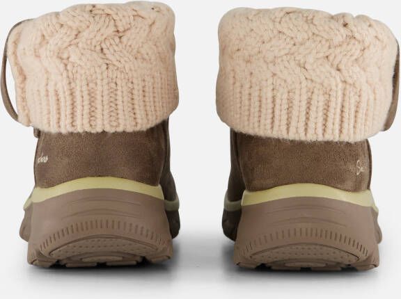 Skechers Relaxed Easy Going Enkellaarsjes taupe