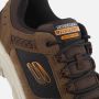 Skechers 51893 CHBK leren heren wandelschoenen Bruin - Thumbnail 31