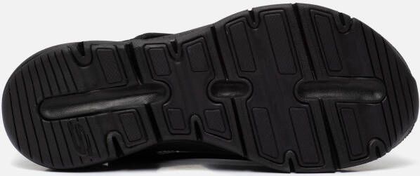 Skechers Sandalen zwart Synthetisch