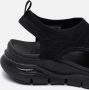 Skechers Arch Fit Darling Days Dames Sneakers Zwart - Thumbnail 6