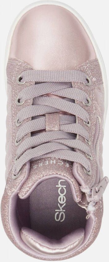 Skechers Shoutouts Sneakers Roze Synthetisch