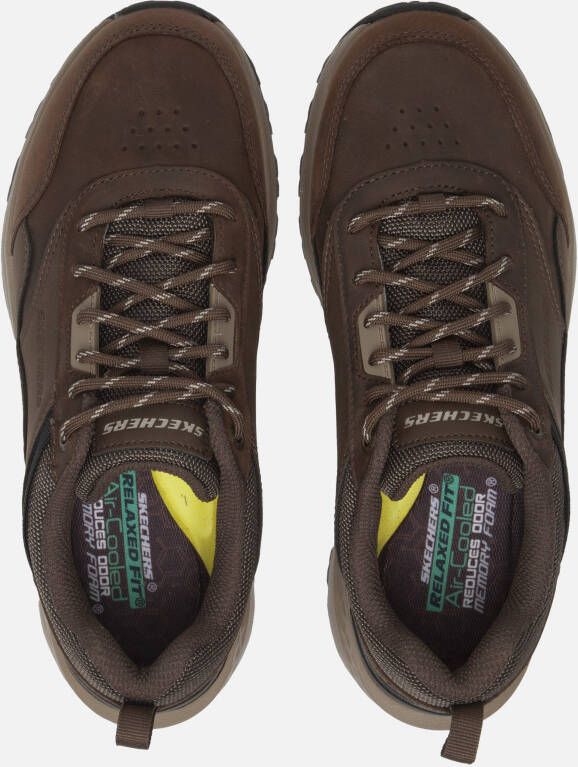 Skechers Slade Ultra-Peralto Sneakers bruin Leer