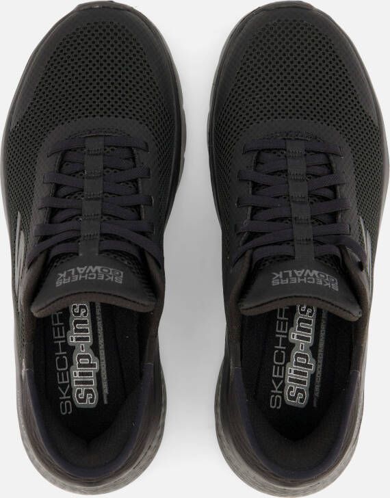 Skechers Slip-ins Go Walk Instappers zwart Textiel