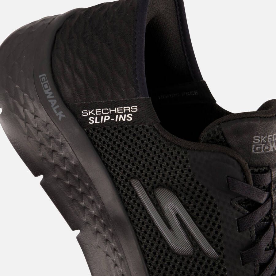 Skechers Slip-ins Go Walk Instappers zwart Textiel