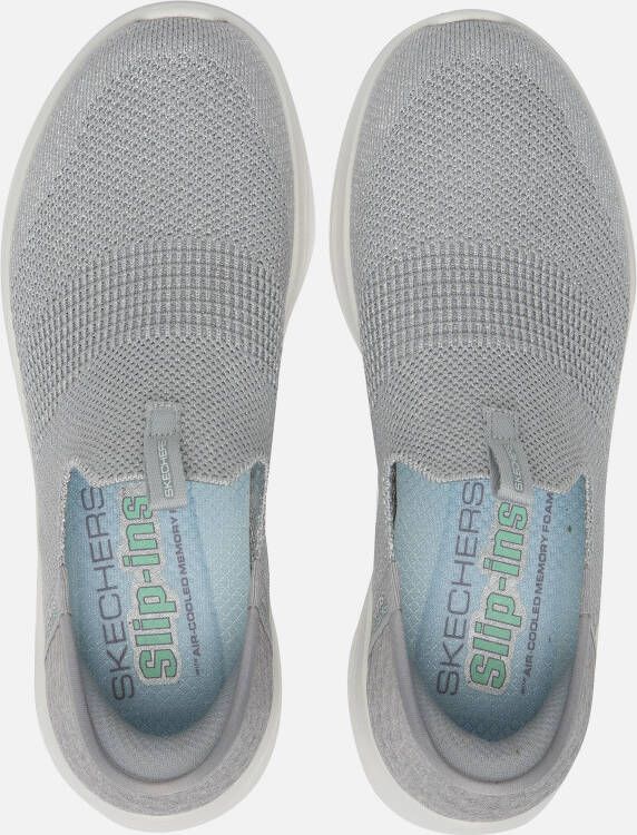 Skechers Slip On Ultra Flex 3.0 Sneakers grijs