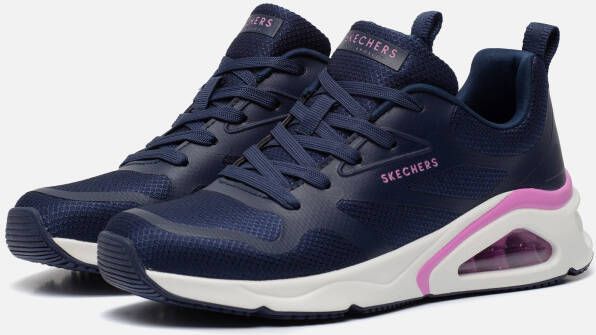 Skechers Tres Air Sneakers blauw Textiel