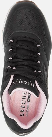 Skechers Uno 2 2nd best sneakers zwart Synthetisch