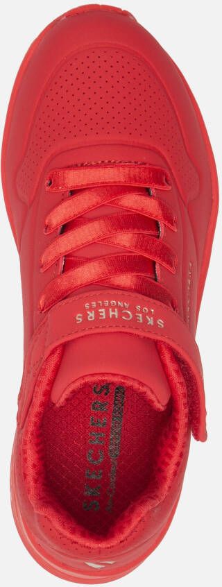 Skechers Uno Air Blitz sneakers rood Textiel