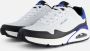 Skechers Uno Timeline wit blauw sneakers heren (232347 WBL) - Thumbnail 14