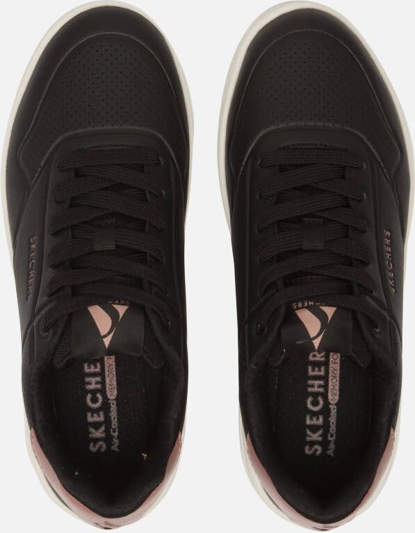 Skechers Uno Court Sneakers zwart Synthetisch