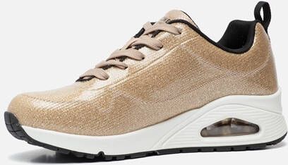 Skechers Uno Diamond Shatter sneakers goud