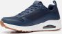 Skechers Uno Fastime sneakers blauw Imitatieleer - Thumbnail 2