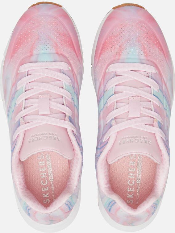 Skechers Uno Gen1 Marble Sneakers roze Synthetisch