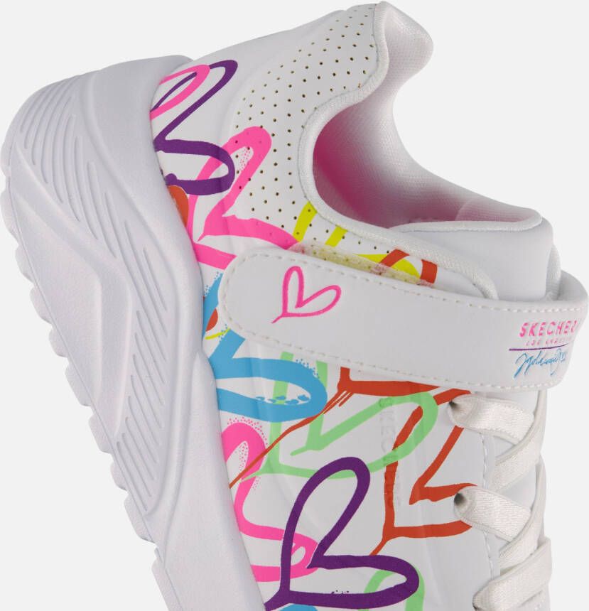 Skechers Uno Lite Love Levitate Sneakers wit