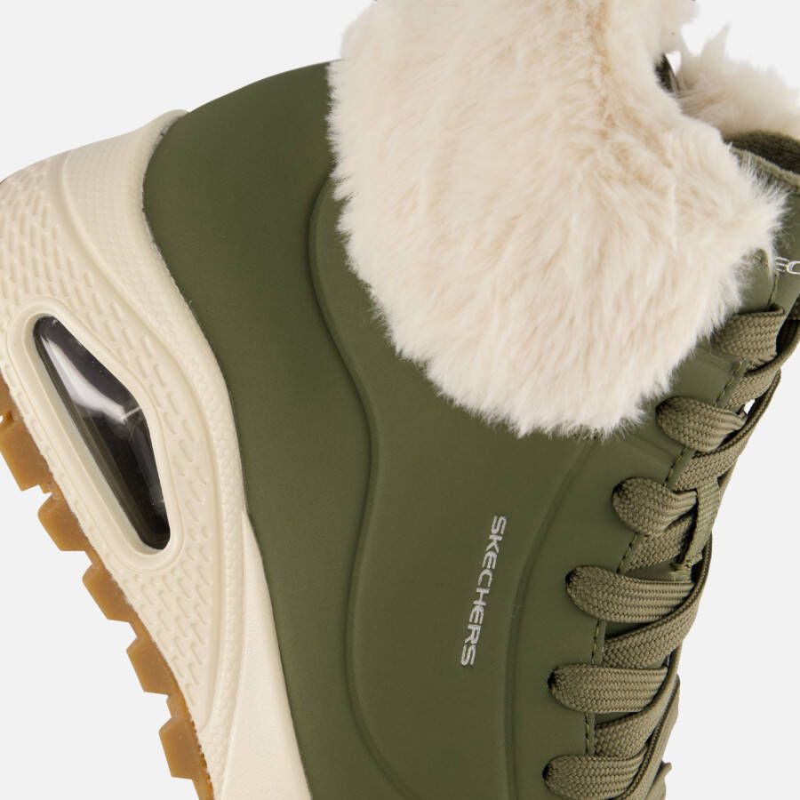 Skechers Uno Rugged Sneakers groen Synthetisch