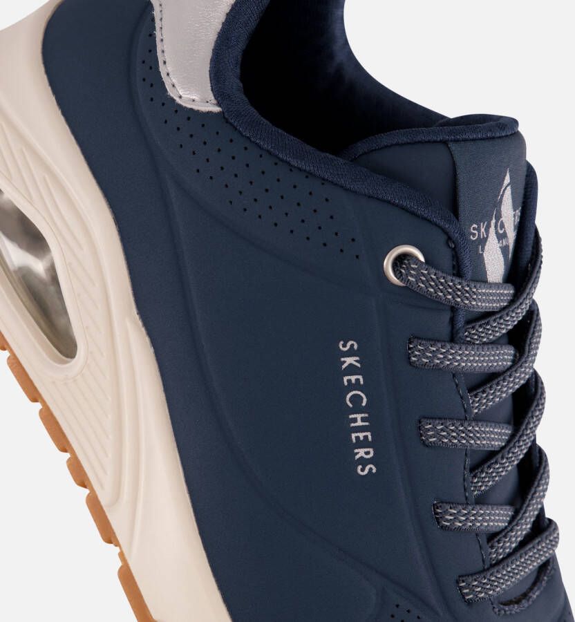 Skechers Uno Shimmer Away Sneakers blauw