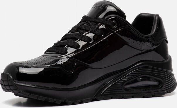 Skechers Uno sneakers zwart Lak