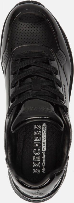 Skechers Uno sneakers zwart Lak