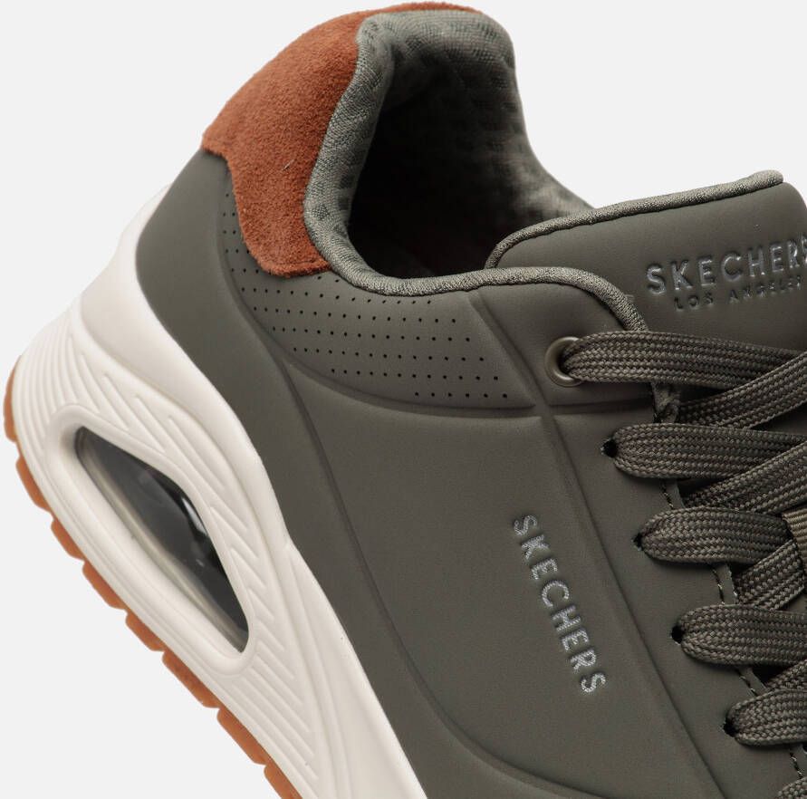 Skechers Uno Suited On Air Sneakers groen Suede