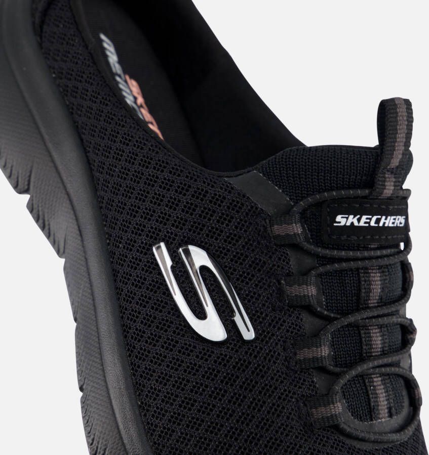 Skechers Summits Itz Bazik Instappers zwart