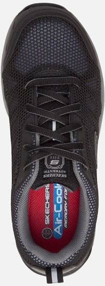 Skechers Work Bulkln Lyndale sneakers zwart