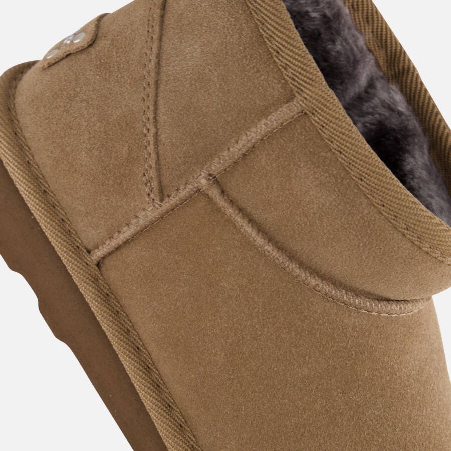 s.Oliver Gevoerde boots taupe Suede