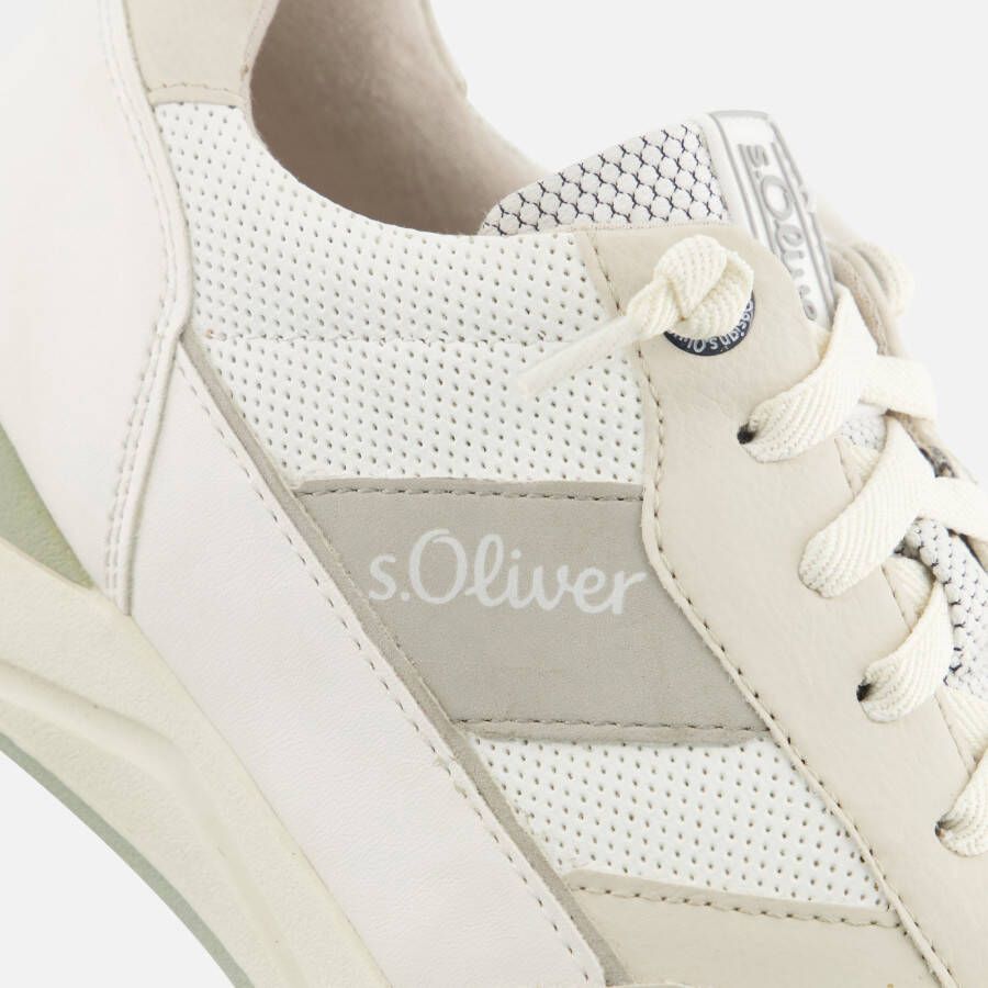 s.Oliver S. Oliver Sneakers wit Synthetisch