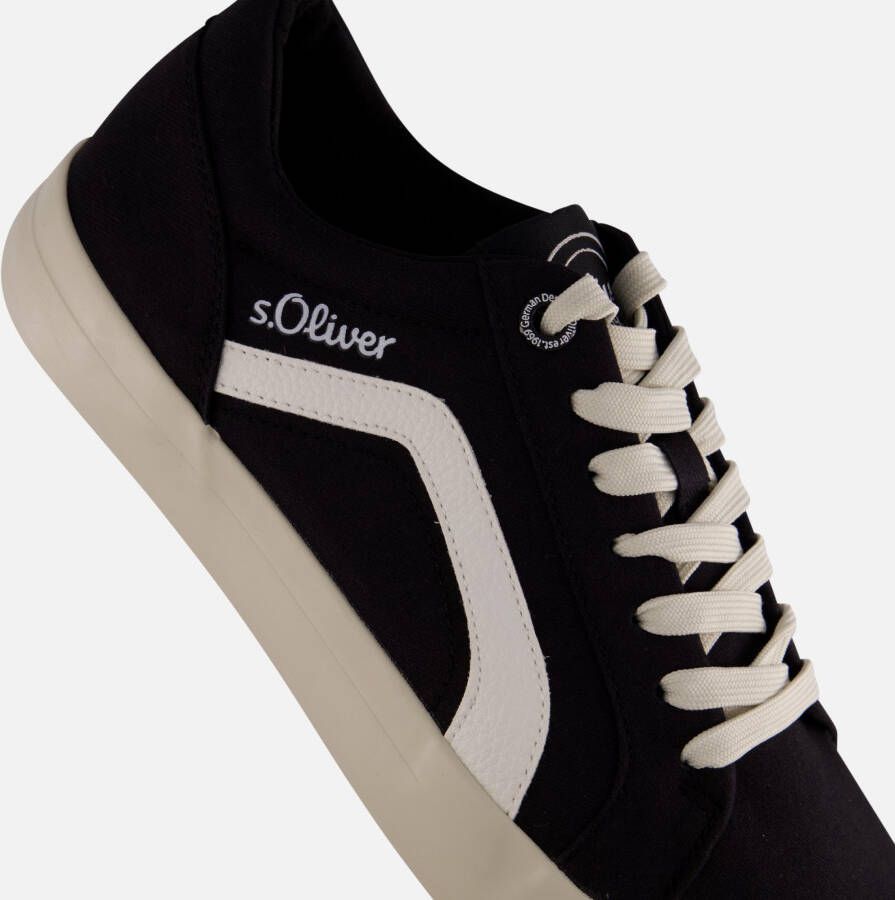 s.Oliver Sneakers zwart Synthetisch