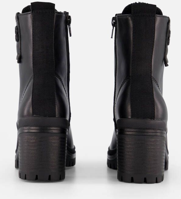 s.Oliver veterboots zwart