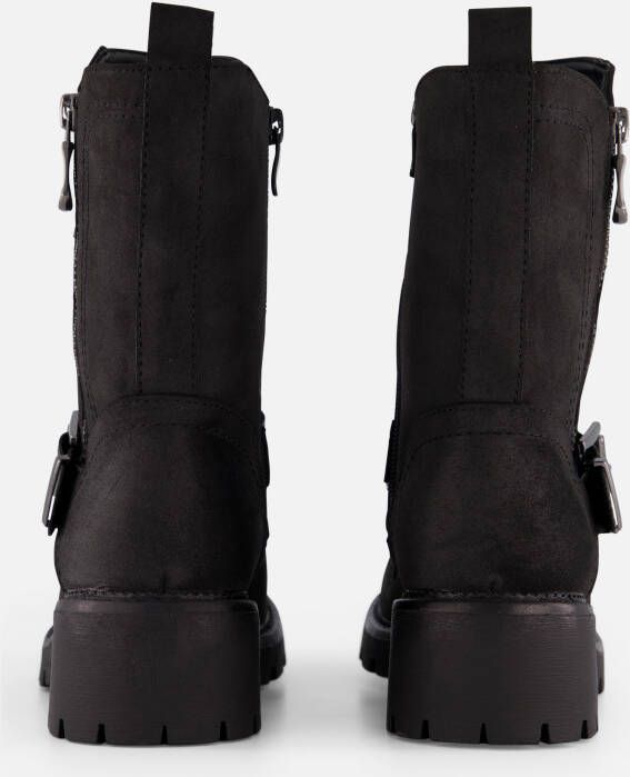 Supercracks Supercrack Biker boots zwart Pu