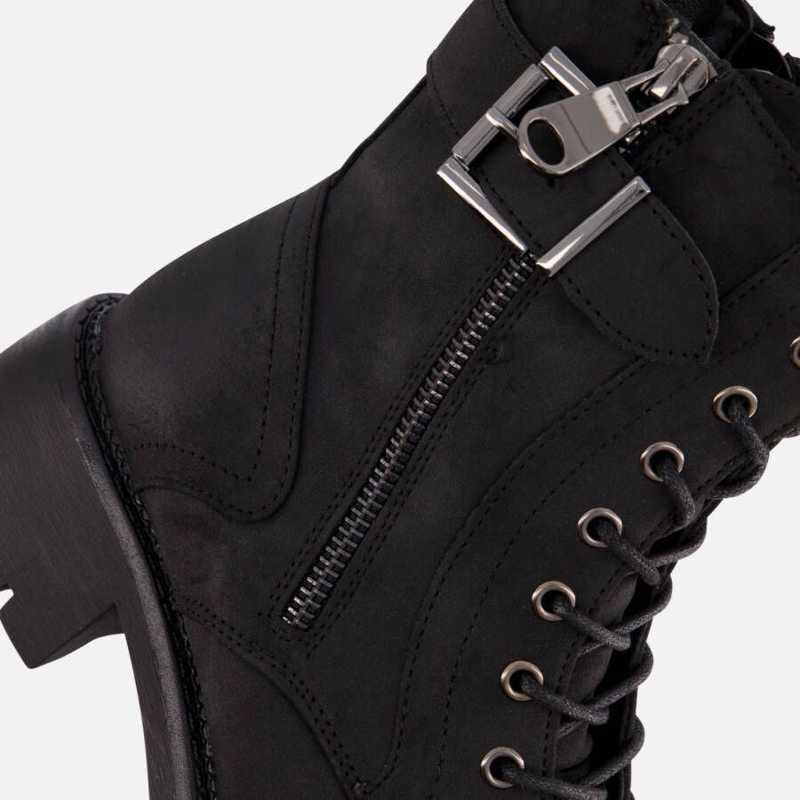 Supercracks Supercrack Veterboots zwart Pu