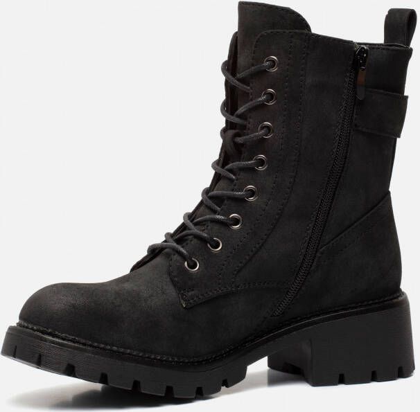 Supercracks Veterboots zwart Synthetisch 172904