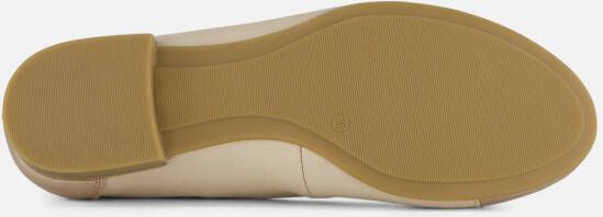 tamaris Ballerina's beige Leer