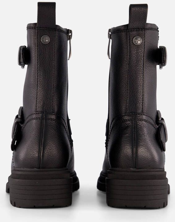 tamaris Biker boots zwart Leer