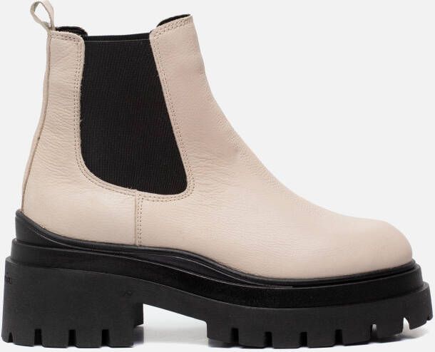 tamaris Chelsea boots beige Leer