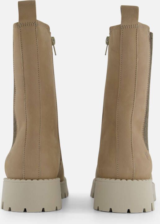 tamaris Chelsea boots taupe Leer