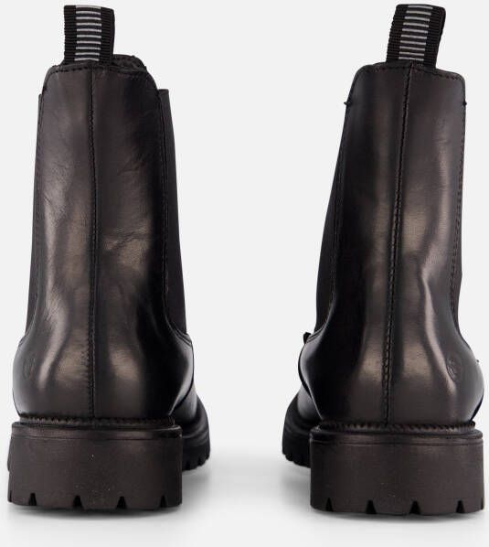 tamaris Chelsea boots zwart Leer