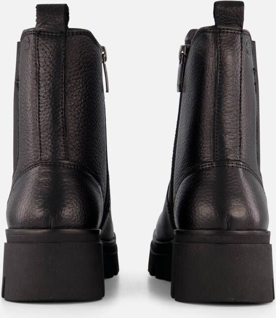 tamaris Chelsea boots zwart Leer