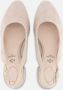 Tamaris Comfort Slingback Pumps beige Leer - Thumbnail 20